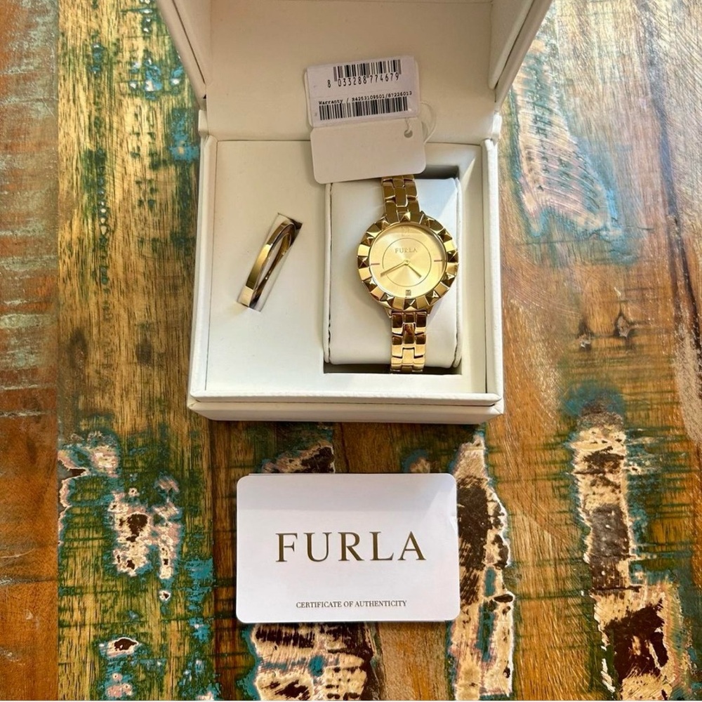 Brand New Italian Interchangeable Watch Furla, 34mm